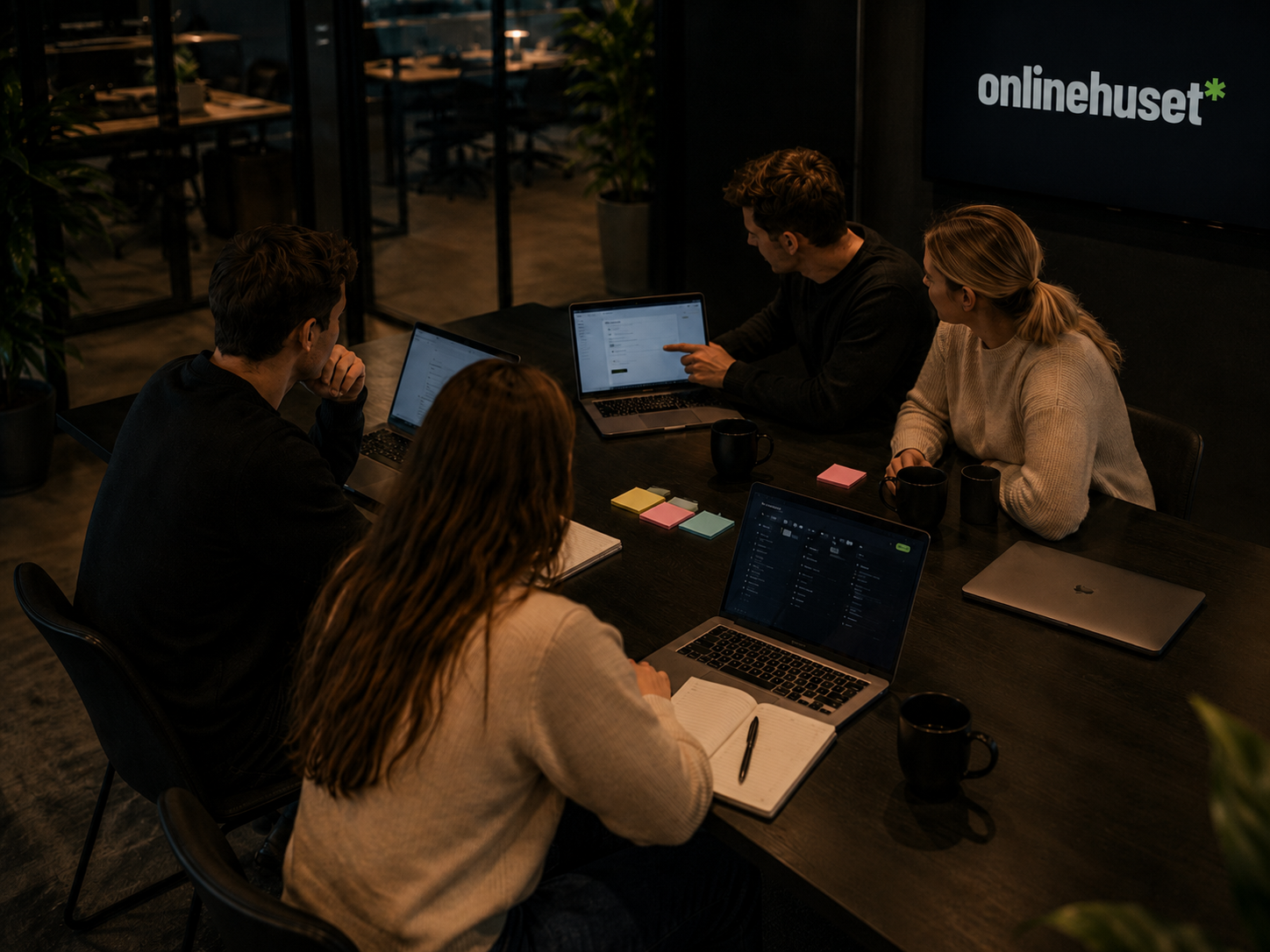 Hverdagen hos Onlinehuset